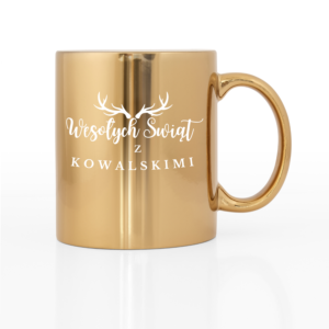 Kubek AUREO – błyszczący złoty 330 ml