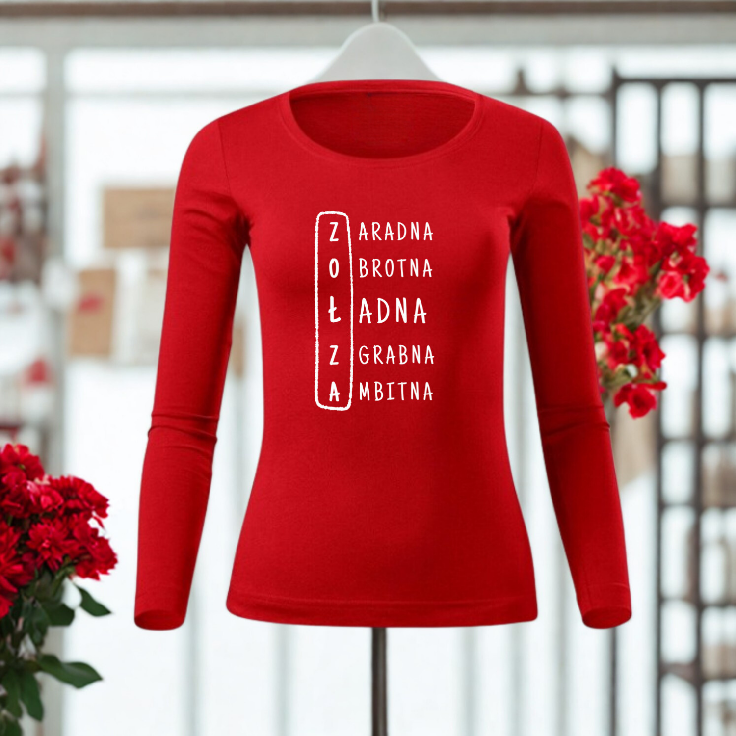 ComfortLine Long Tee – koszulka damska z długim rękawem